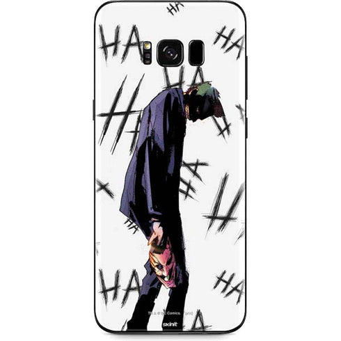 DC Comics The Joker HAHAHA Walking Galaxy S8 Plus Skin